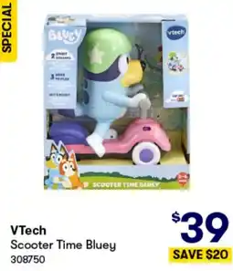BIG W VTech Scooter Time Bluey offer