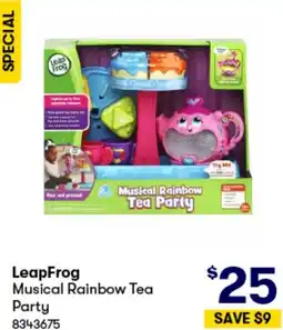 BIG W Musical Rainbow Tea Party offer