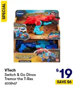 BIG W Switch & Go Dinos Tremor the T-Rex offer