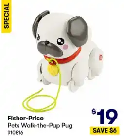 BIG W Pets Walk-the-Pup Pug offer