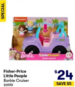 BIG W Fisher-Price Little People Barbie Cruiser offer