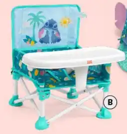 BIG W Baby Stitch Pop N Sit Portable Booster offer