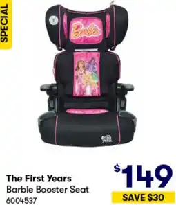 BIG W The First Years Barbie Booster Seat offer