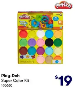 BIG W Play-Doh Super Color Kit offer