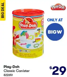 BIG W Play-Doh Classic Canister offer