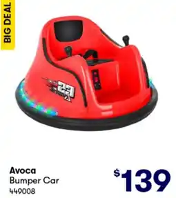 BIG W Bumper Car offer