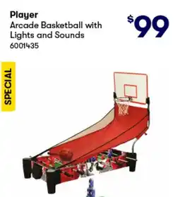 BIG W Arcade Basketball with Lights and Sounds offer