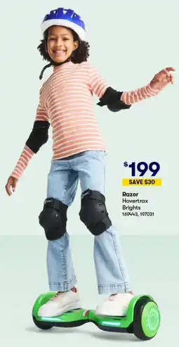 BIG W Razor Hovertrax Brights offer