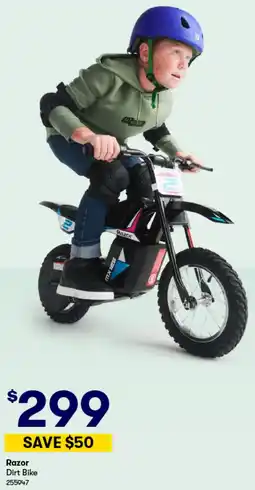BIG W Razor Dirt Bike offer