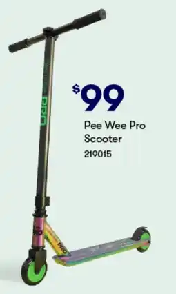 BIG W Pee Wee Pro Scooter offer