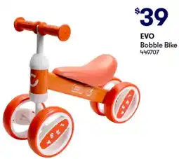BIG W Bobble Bike offer