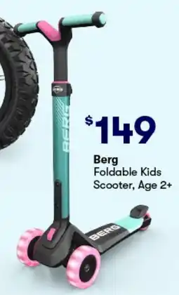 BIG W Foldable Kids Scooter offer