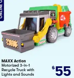BIG W Motorized 3-in-1 Recycle Truck offer