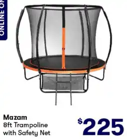 BIG W 8ft Trampoline with Safety Net offer