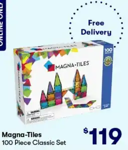BIG W Magna-Tiles 100 Piece Classic Set offer