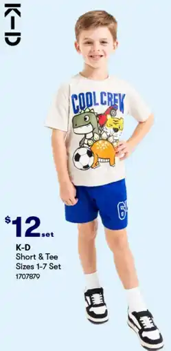 BIG W Short & Tee offer