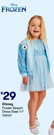 BIG W Frozen Sequin Dress offer
