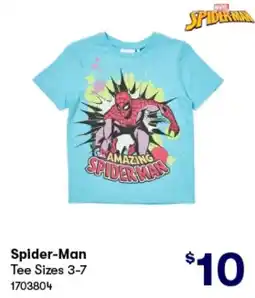BIG W Spider-Man Tee offer