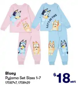 BIG W Pyjama Set offer