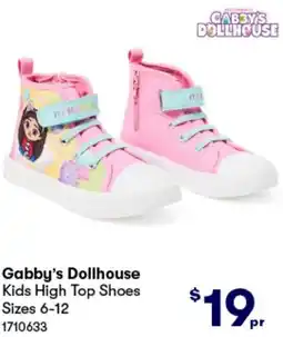 BIG W Kids High Top Shoes offer