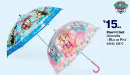 BIG W Paw Patrol Umbrella offer