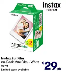 BIG W 20-Pack Mini Film - White offer
