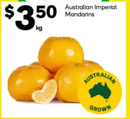 Woolworths Australian imperial mandarins offer