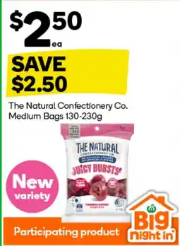 Woolworths The natural confectionery co. medium bags offer