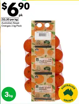 Woolworths Australian navel oranges pack offer