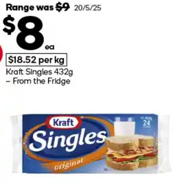 Woolworths Kraft Singles offer