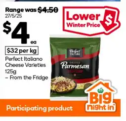 Woolworths Perfect Italiano Cheese Varieties offer