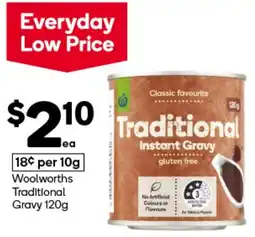 Woolworths Woolworths Traditional Gravy offer