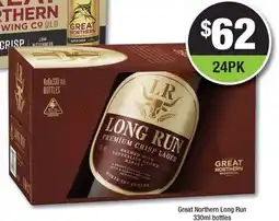 Bottler Great Northern Long Run bottles offer
