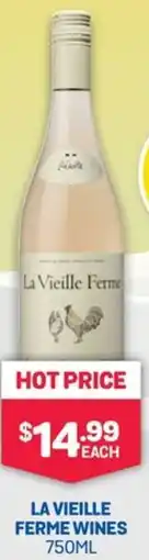 SipnSave La Vieille Ferme Wines offer