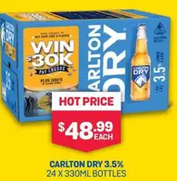 SipnSave Carlton dry 3.5 offer