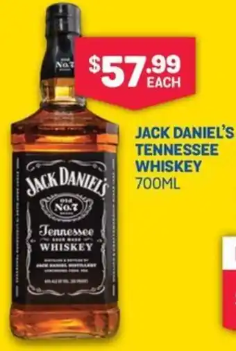 SipnSave Jack daniel's tennessee whiskey offer