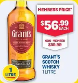 SipnSave Grant's scotch whisky offer