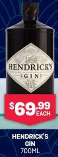 SipnSave Hendrick's gin offer