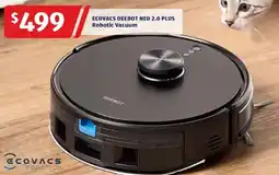 ALDI ECOVACS DEEBOT NEO 2.0 PLUS Robotic Vacuum offer
