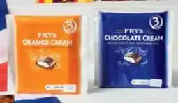 ALDI Fry's orange cream or fry's chocolate cream offer