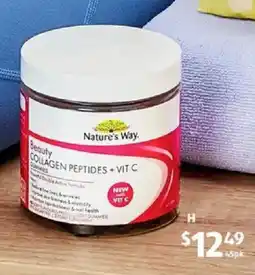 ALDI Nature's Way Beauty Collagen + Vitamin C Gummies offer
