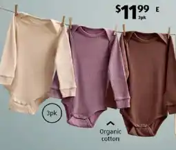 ALDI Infant Organic Cotton Bodysuit offer
