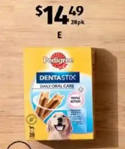ALDI Pedigree Dentastix offer
