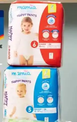 ALDI Mamia Nappy Pants offer