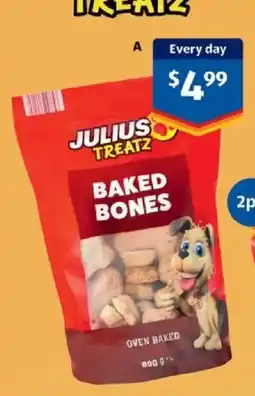 ALDI Julius Treatz Baked Bones offer