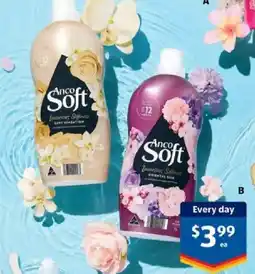 ALDI Anco Soft Fabric Softener offer