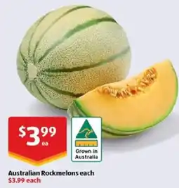 ALDI Australian Rockmelons offer