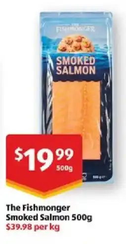 ALDI The Fishmonger Smoked Salmon offer