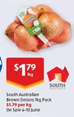 ALDI South Australian Brown Onions offer