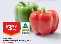 ALDI Australian Market Buy Capsicum offer